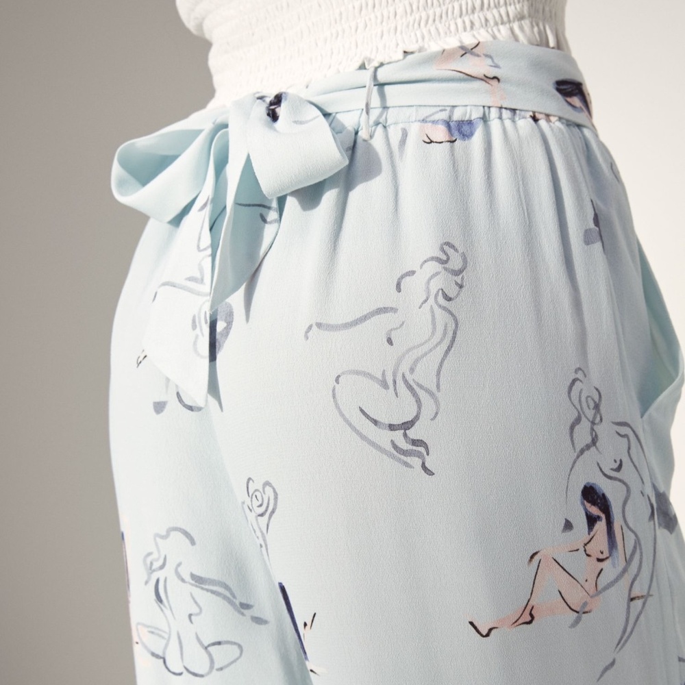 Aritzia Wilfred⎜FAUN PANT⎜SAGE / GREY - Picture 3 of 15